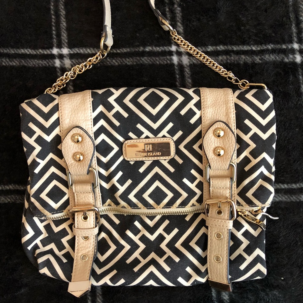 River Island Aztec Print Cross Body Bag